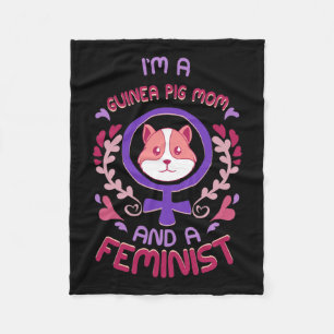 Manta Polar Madre de cerdo obsequia a feminismo violento