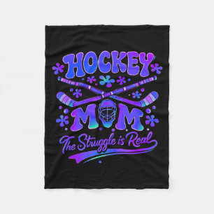 Manta Polar Madre de Hockey La Lucha Es Real Máscara de Porter