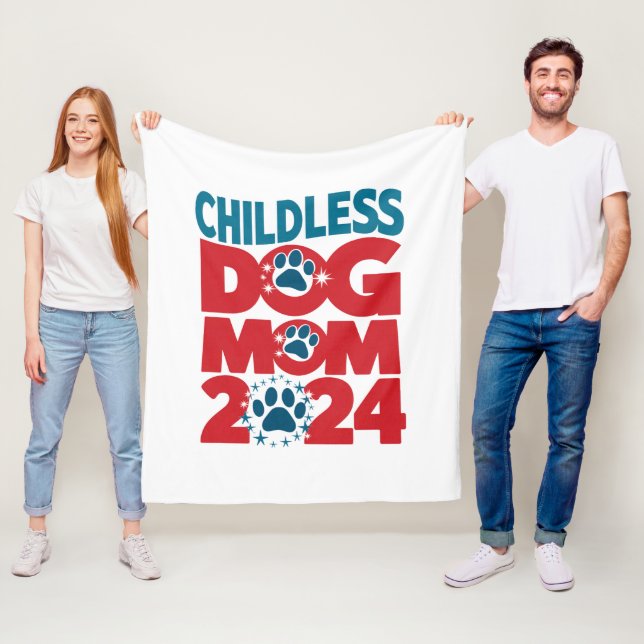 Manta Polar Madre de perro sin hijos, dama de perro que vota a (In situ)