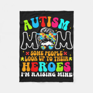 Manta Polar Madre del autismo criando a héroe Groovy desordena