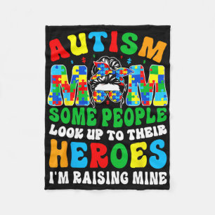 Manta Polar Madre del autismo criando a héroe Groovy desordena