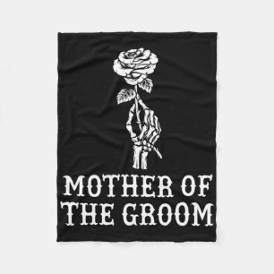 Manta Polar Madre Del Bachillerato Gótico Groom Weddi