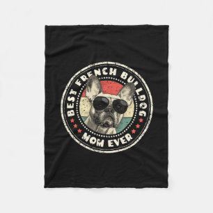 Manta Polar Madre francesa alguna vez retro propietaria del Bu