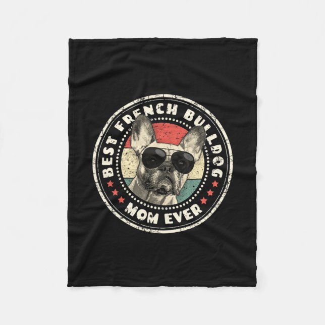 Manta Polar Madre francesa alguna vez retro propietaria del Bu (Anverso)