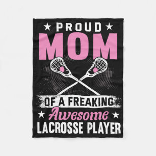 Manta Polar Madre madre del entrenador del jugador de Lacrosse