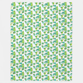 Manta Polar Madre y niños monstruo