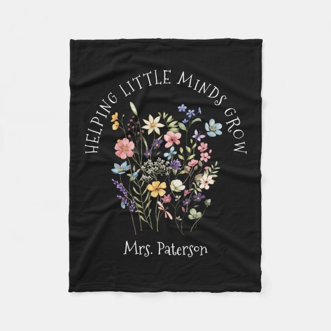 Manta Polar Maestra ayuda a las mentes pequeñas a crecer acuar (Anverso)