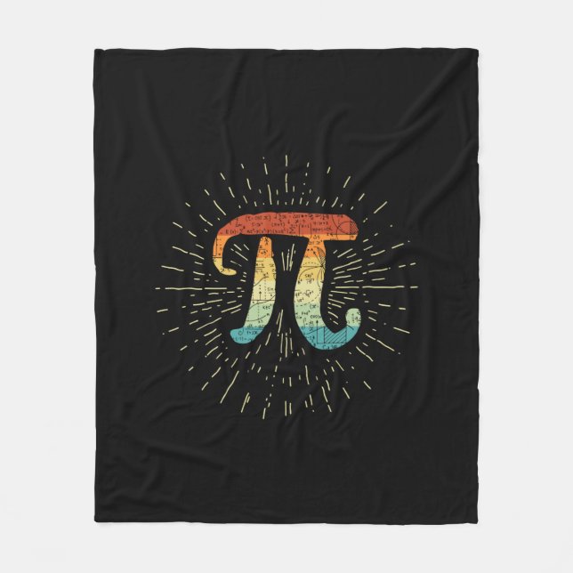 Manta Polar Maestra Cute Pi (Anverso)