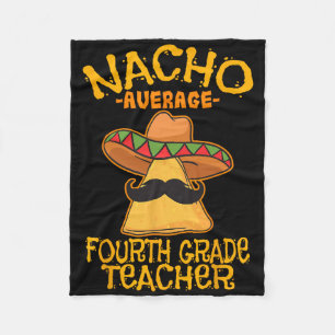Manta Polar Maestra de 4º grado promedio de Nacho Cinco
