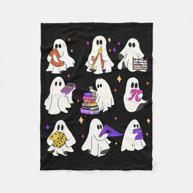 Manta Polar Maestra Halloween (Anverso)