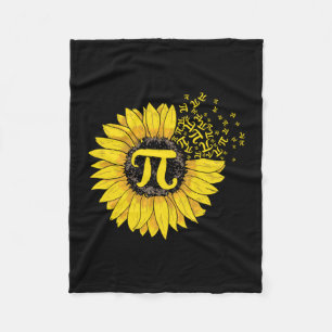 Manta Polar Maestra Maestra Pi Número Girasol