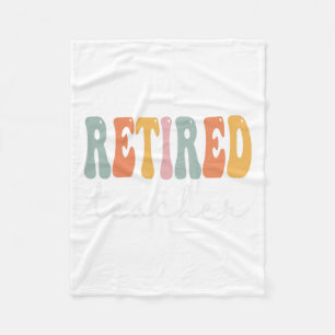 Manta Polar Maestras Retro Groovy Mujeres Felices Primer Día D