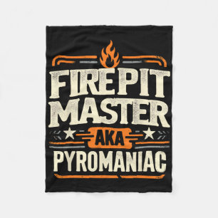Manta Polar Maestro de Foso de Fuego Piromancia Pirotecnia Fos