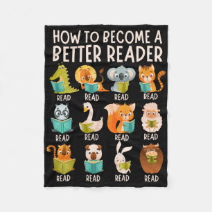 Manta Polar Maestro de Lectura Cómo Convertirse en un Mejor Le