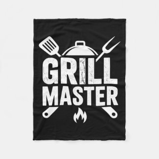 Manta Polar Maestro de parrilla BBQ Rey del humo de barbacoa e