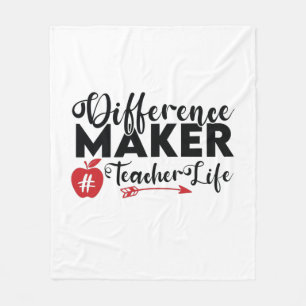 Manta Polar Maestros de arte Diferencia de vida de profesores