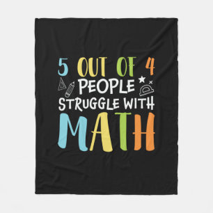 Manta Polar Maestros de matemáticas luchan con matemáticas