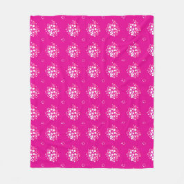 Manta Polar Magenta Minimal Dot Pattern Design