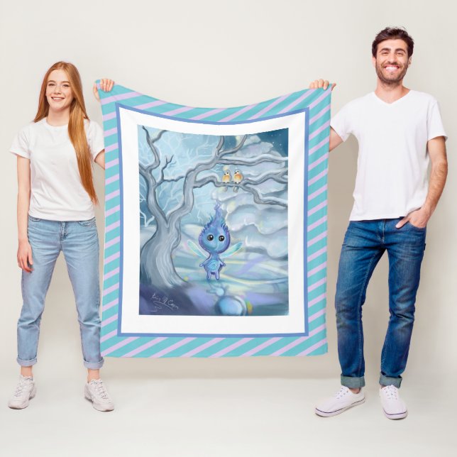 Manta Polar Magia de Invierno (In situ)