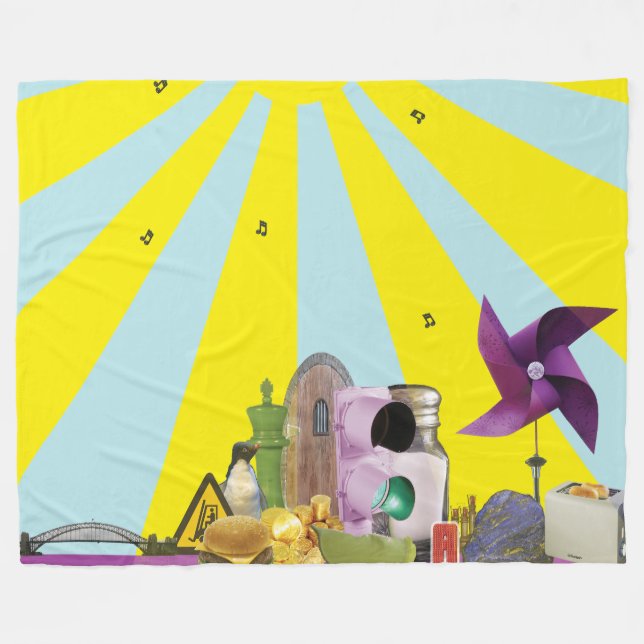 Manta Polar Magic City Blanket (Frente (Horizontal))