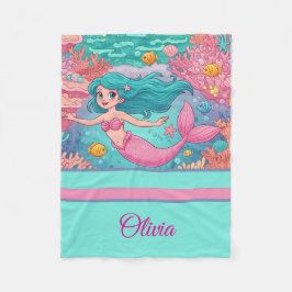 Manta Polar Mágica funda de sirena