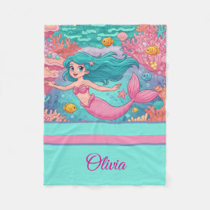 Manta Polar Mágica funda de sirena