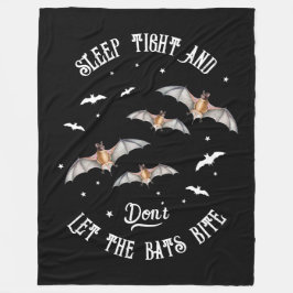 Manta Polar Magical Bats Gótico Vampiro de Halloween