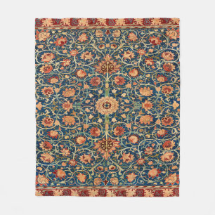 Manta Polar Magical Oriental Rug Pattern in Blue and Red