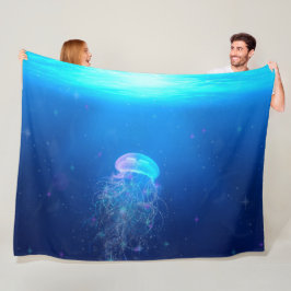 Manta Polar Magnífica Glittering Jellyfish Fantasy