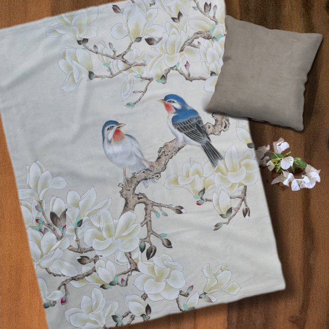 Manta Polar Magnolia blanca (Subido por el creador)