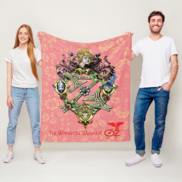 Manta Polar Mago clásico de Oz Royalty Fleece Blanket