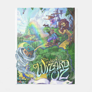 Manta Polar Mago de Oz Fleece Blanket