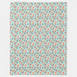 Manta Polar Mah jong Dragon Tile Fleece Blanket