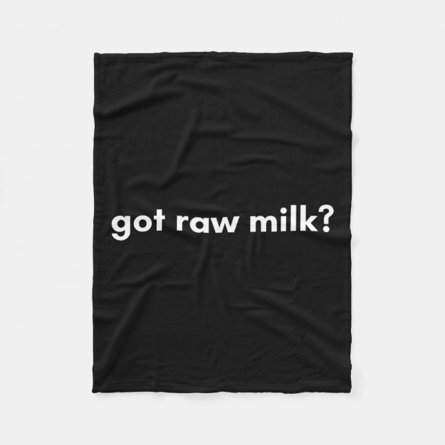 Manta Polar Maha Mega Got Raw Milk Organic Natural Food Rfk Jr (Anverso)