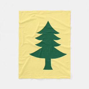 Manta Polar Maine 1901 Bandera Estatal