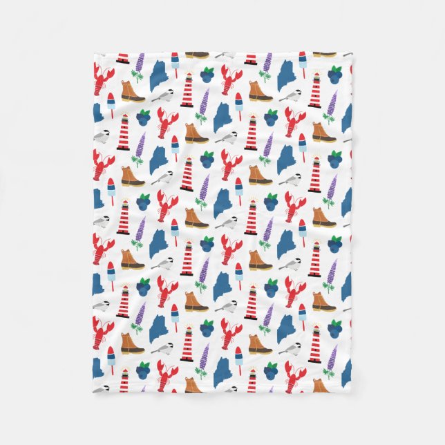 Manta Polar Maine Icons (Anverso)