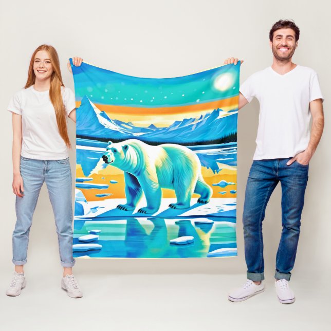 Manta Polar Majestad Polar: Paisaje Ártico (In situ)