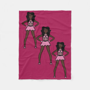 Manta Polar Majorette/ Dancer Fleece Blanket Cotton Candon 2