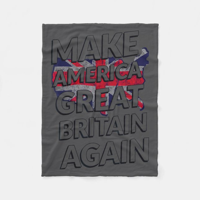 Manta Polar Make America Great Britain Again Shirt  (Anverso)