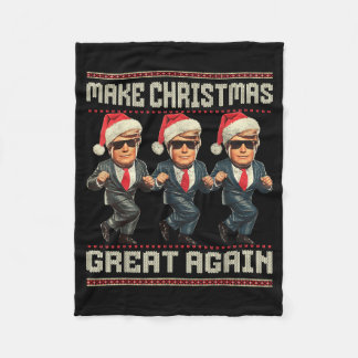 Manta Polar Make Christmas Great Again Ugly Sweaters Trump Dan