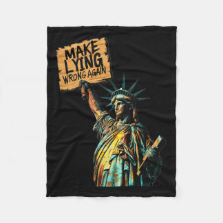 Manta Polar Make Lying Wrong Again Statue Liberty Anti-trump P