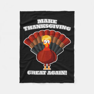 Manta Polar Make Thanksgiving Great Again Turkey Trump Funny T