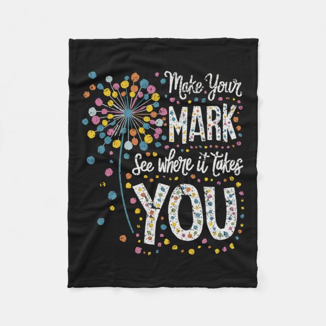 Manta Polar Make Your Mark Happy Dot Day 2024 Dandelion (Anverso)