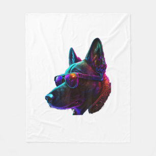 Manta Polar Malinois belga perros Malinois belga