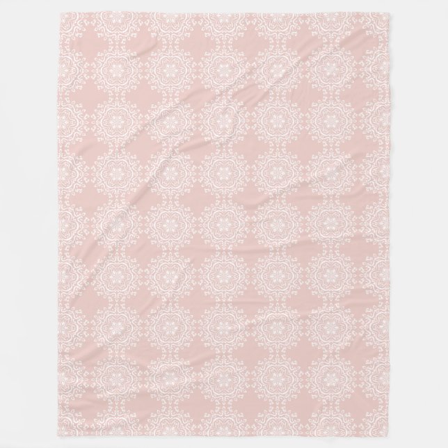 Manta Polar Mallow Mandala (Anverso)