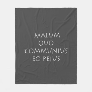 Manta Polar Malum quo communius eo peius