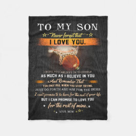 Manta Polar Mamá A Mi Hijo Nunca Descubrió El Baloncesto