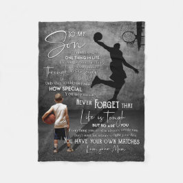 Manta Polar Mamá A Mi Hijo Si Pudiera