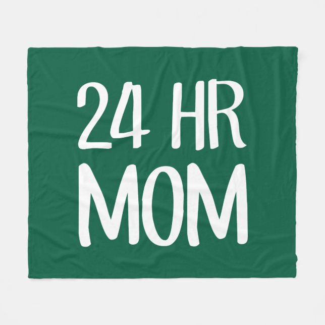 Manta Polar Mamá de 24 horas (Frente (Horizontal))