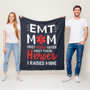 Manta Polar Mamá de EMT que crié a mi héroe paramédico